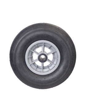 Rueda de carretilla INFLADA DIÁMETRO 325 MM CARGA 125 KG PARA EJE DE 25 MM - S1006P 6 PULGADAS R25/74