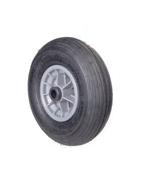 Rueda de carretilla INFLADO DIÁMETRO 325 MM CARGA 125 KG PARA EJE DE 25 MM - S1006P 6 PULGADAS R25/100