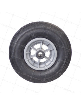 Rueda de carretilla INFLADO DIÁMETRO 325 MM CARGA 125 KG PARA EJE DE 25 MM - S1006P 6 PULGADAS R25/100