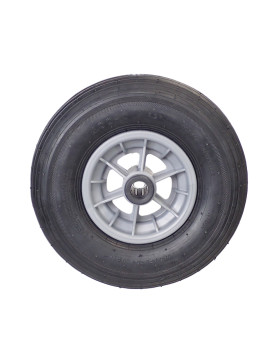Rueda de carretilla INFLADO DIÁMETRO 325 MM CARGA 125 KG PARA EJE DE 25 MM - S1006P 6 PULGADAS R25/100