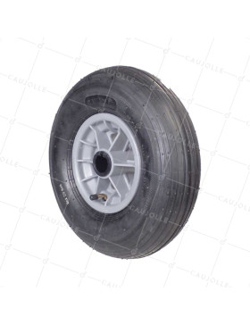 Rueda de carretilla INFLADO DIÁMETRO 325 MM CARGA 125 KG PARA EJE DE 30 MM - S1006P 6 PULGADAS L30/74 • Caujolle