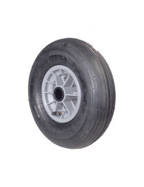 Rueda de carretilla INFLADO DIÁMETRO 325 MM CARGA 125 KG PARA EJE DE 30 MM - S1006P 6 PULGADAS L30/74