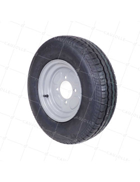 Rueda DE Remolque RODANTE PREMIUM DIÁMETRO 500 MM CARGA 475KG EJE 85 MM - S2921 145R10 G VELOCIDAD • Caujolle