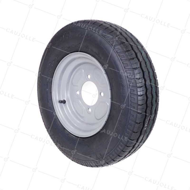 Rueda DE Remolque RODANTE PREMIUM DIÁMETRO 500 MM CARGA 475KG EJE 85 MM - S2921 145R10 G VELOCIDAD