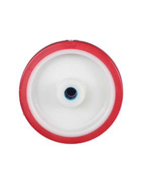 Rueda DE BI MATERIAL NYLON POLIURETANO DIÁMETRO 175 MM CARGA 300 KG Cojinete A ROLLOS INOX 20 MM - S2450BP 175/45 LM58 RR INOX 2