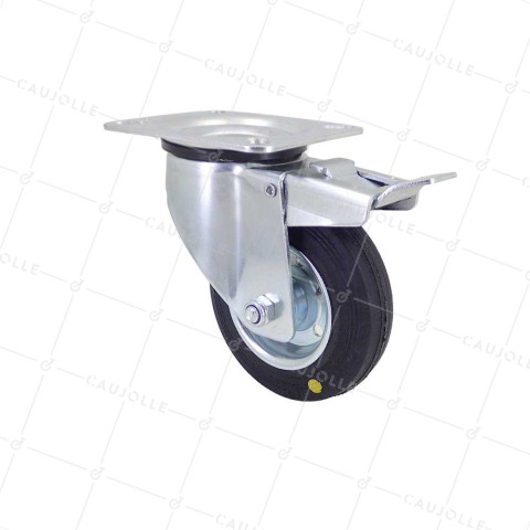 RUEDA ANTIESTÁTICA DIÁMETRO 100MM CARGA 70KG - S2C 100AF ANTIESTÁTICA • Caujolle