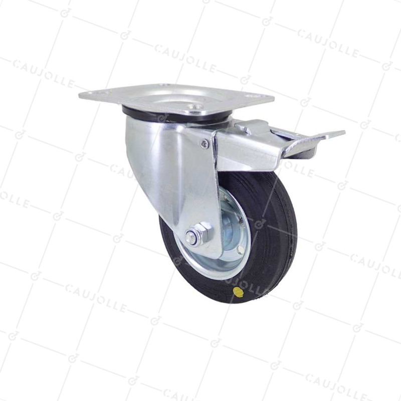 RUEDA ANTIESTÁTICA DIÁMETRO 100MM CARGA 70KG - S2C 100AF ANTIESTÁTICA