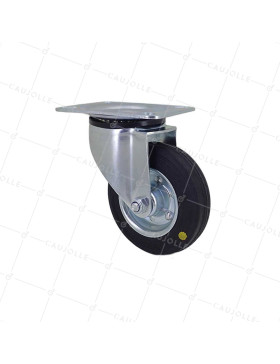 RUEDA ANTIESTÁTICA DIÁMETRO 100MM CARGA 70KG - S2C 100 ANTIESTÁTICA • Caujolle