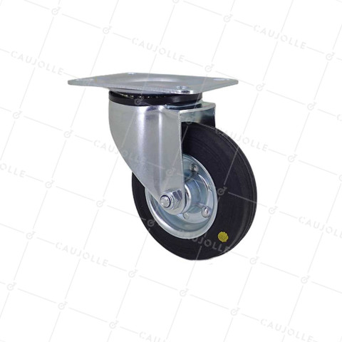 RUEDA ANTIESTÁTICA DIÁMETRO 100MM CARGA 70KG - S2C 100 ANTIESTÁTICA • Caujolle