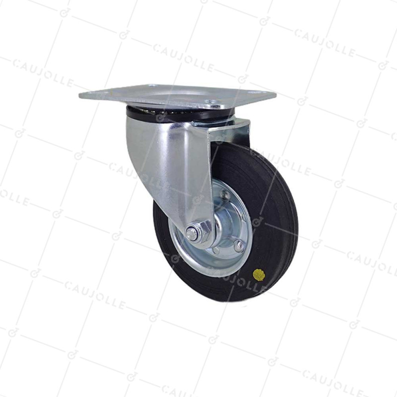RUEDA ANTIESTÁTICA DIÁMETRO 100MM CARGA 70KG - S2C 100 ANTIESTÁTICA