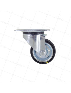 RUEDA ANTIESTÁTICA DIÁMETRO 80MM CARGA 65KG - S2C 80 ANTIESTÁTICA