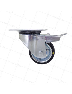 RUEDA ANTIESTÁTICA DIÁMETRO 80MM CARGA 65KG - S2C 80AF ANTIESTÁTICA