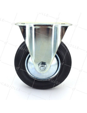 RUEDA FIJA DE MANUTENCIÓN CLÁSICA CON UN DIÁMETRO DE 125 MM CARGA 100 KG - S7C 125L