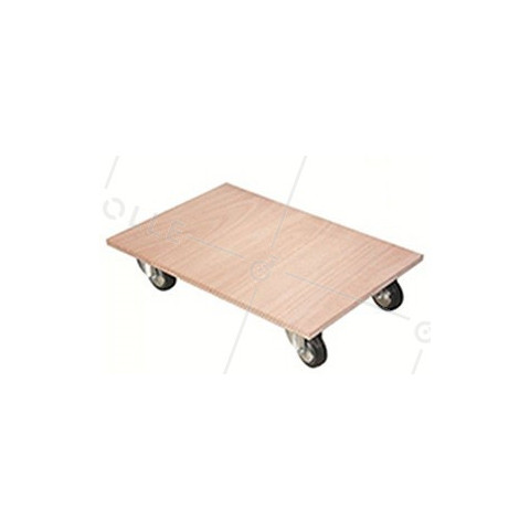PLATAFORMA RODANTE DE MADERA 40x60 CM CARGA 250 KG • Caujolle
