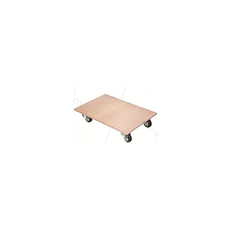plataforma rodante de madera 400X600