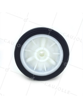 ROUE DE TONDEUSE DIAMÈTRE 125 MM AXE 12 MM