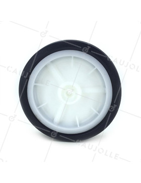 ROUE DE TONDEUSE DIAMÈTRE 150 MM AXE 12 MM