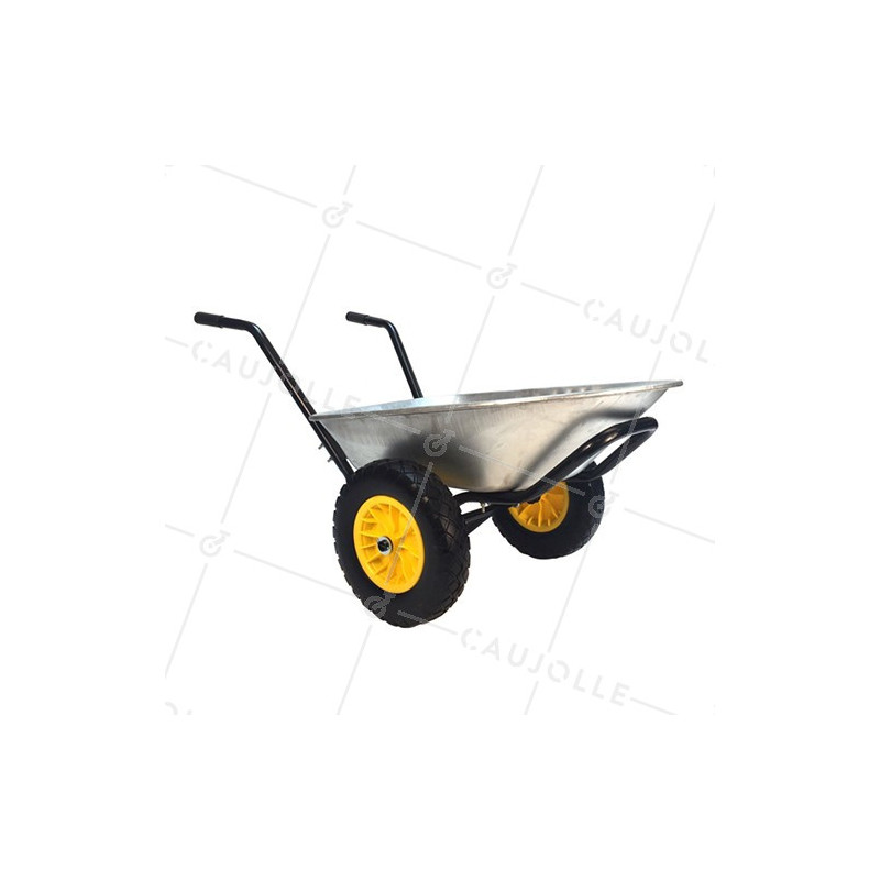 Brouette 2 Roues Increvables 60L 