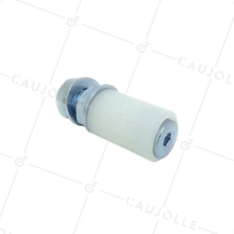 Rodillo de guía GUÍA DE NYLON PARA PUERTA CORREDIZA DIÁMETRO 26 MM LONGITUD 40 MM CON BOLSA DE 14 MM - OL2640 • Caujolle