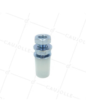 Rodillo de guía GUÍA DE NYLON PARA PUERTA CORREDIZA DIÁMETRO 26 MM LONGITUD 40 MM