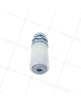 Rodillo de guía GUÍA DE NYLON PARA PUERTA CORREDIZA DIÁMETRO 26 MM LONGITUD 40 MM