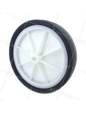 ROUE DE TONDEUSE DIAMÈTRE 200 MM AXE 14 MM