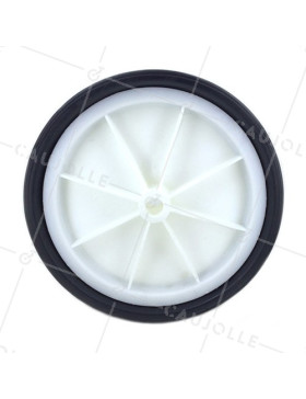 ROUE DE TONDEUSE DIAMÈTRE 200 MM AXE 14 MM