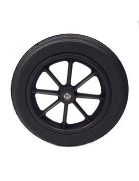 ROUE DE BROUETTE INCREVABLE DURE DIAMÈTRE 400 MM AXE 25 MM S605DP R25-74