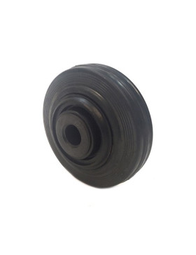 ROUE DE MANUTENTION EN CAOUTCHOUC DIAMÈTRE 125 MM AXE 20 MM S2000PC