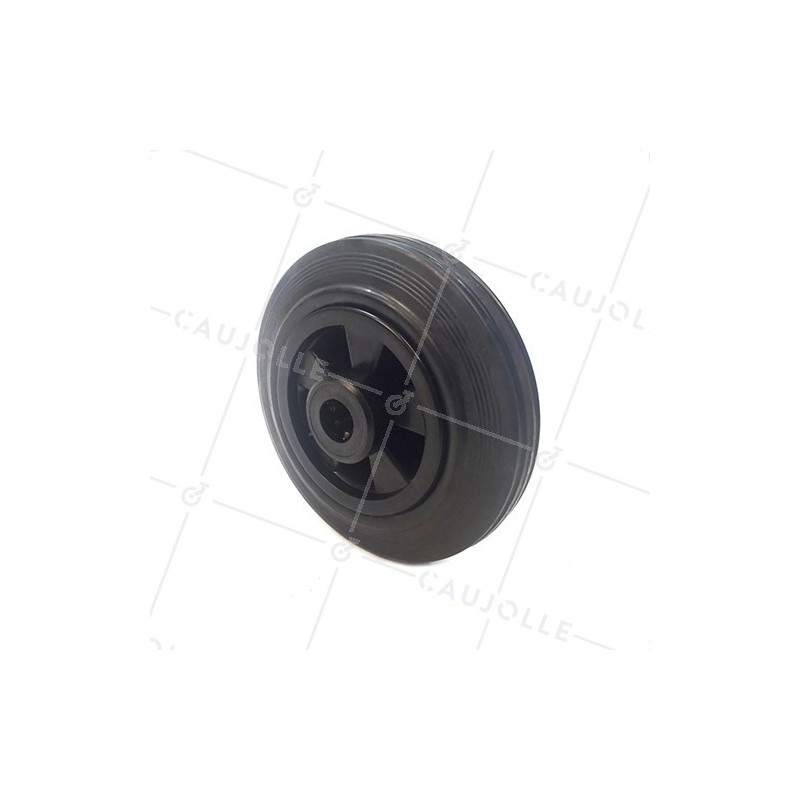 ROUE DE MANUTENTION EN CAOUTCHOUC S2000PC DIAMÈTRE 160MM R20