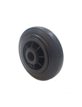 ROUE DE MANUTENTION EN CAOUTCHOUC DIAMÈTRE 160 MM AXE 25 MM S2000PC