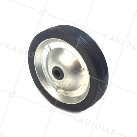 RUEDA DE CARRITO, DIÁMETRO DE 154 MM, CARGA DE 30 KG, EJE DE 12 MM - S7200142 • Caujolle