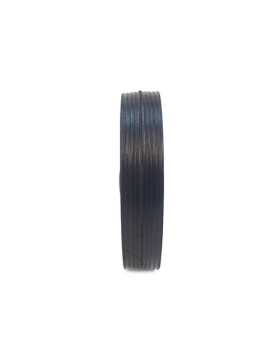 ROUE TÔLE ET CAOUTCHOUC DIAMÈTRE 142 MM AXE 12 MM S7200