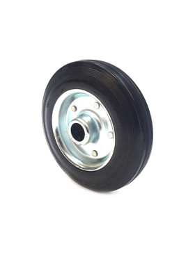 ROUE CAOUTCHOUC DE MANUTENTION DIAMÈTRE 200MM AXE 25 MM S2000TS