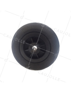 ROUE DE MANUTENTION CAOUTCHOUC DIAMÈTRE 200 MM AXE 20 MM S2000PS