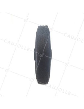 ROUE DE MANUTENTION CAOUTCHOUC DIAMÈTRE 200 MM AXE 20 MM S2000PS