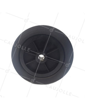 ROUE DE MANUTENTION CAOUTCHOUC DIAMÈTRE 250 MM AXE 25 MM S2000PS