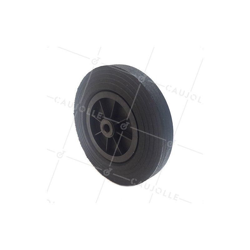 ROUE DE MANUTENTION CAOUTCHOUC DIAMÈTRE 300 MM AXE 20 MM S2000PS