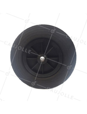 ROUE DE MANUTENTION CAOUTCHOUC DIAMÈTRE 300 MM AXE 20 MM S2000PS