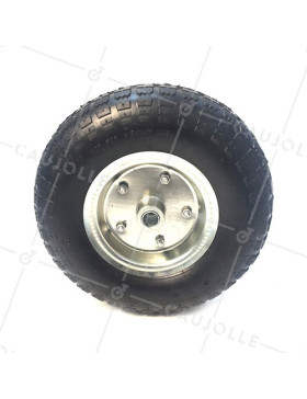 RUEDA DE CARRETILLA INFLADA, DIÁMETRO DE 330 MM, CARGA DE 150 KG, EJE DE 20 MM - S1001