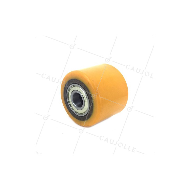 ROUE DE TRANSPALETTE DIAMÈTRE 80 MM LARGEUR 54 MM AXE 20 MM