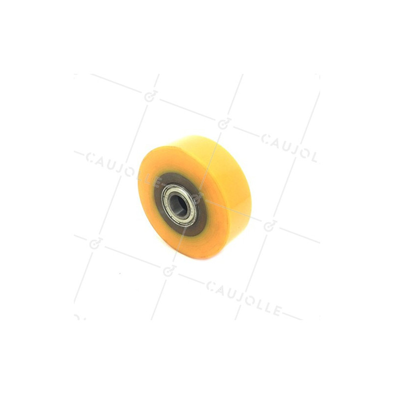 ROUE DE TRANSPALETTE DIAMÈTRE 82 MM LARGEUR 28 MM AXE 15 MM