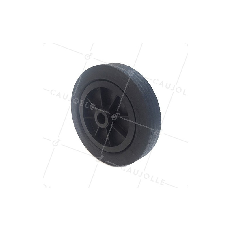 ROUE DE MANUTENTION CAOUTCHOUC DIAMÈTRE 250 MM AXE 25 MM S2000PS