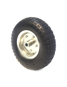 RUEDA DE CARRETILLA INFLADA, DIÁMETRO DE 330 MM, CARGA DE 150 KG, EJE DE 20 MM - S1001