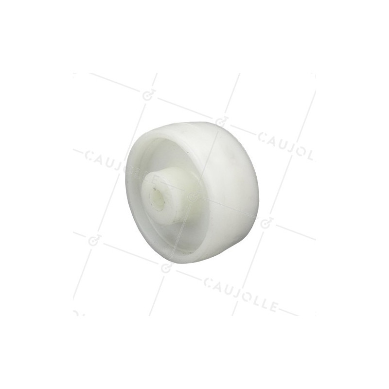 ROUE POLYPROPYLÈNE DIAMÈTRE 80 MM AXE 12 MM S2450P