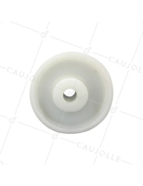ROUE POLYPROPYLÈNE DIAMÈTRE 80 MM AXE 12 MM S2450P