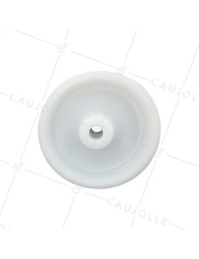 RUEDA POLIPROPILENO DIÁMETRO 100 MM EJE 11 MM S2450P
