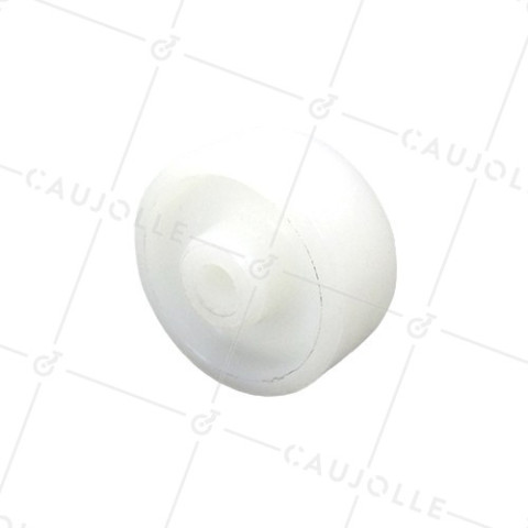 RUEDA DE POLIAMIDA DE NAILON CON DIÁMETRO DE 35 MM, CARGA 50 KG, EJE 6 MM • Caujolle