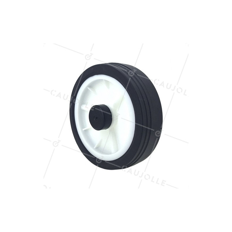 ROUE DE TONDEUSE DIAMÈTRE 150 MM AXE 12 MM