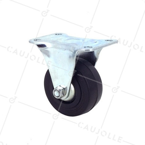 RUEDA FIJA DE MANUTENCIÓN CLÁSICA CON UN DIÁMETRO DE 50 MM CARGA 35 KG - S7C 50 • Caujolle